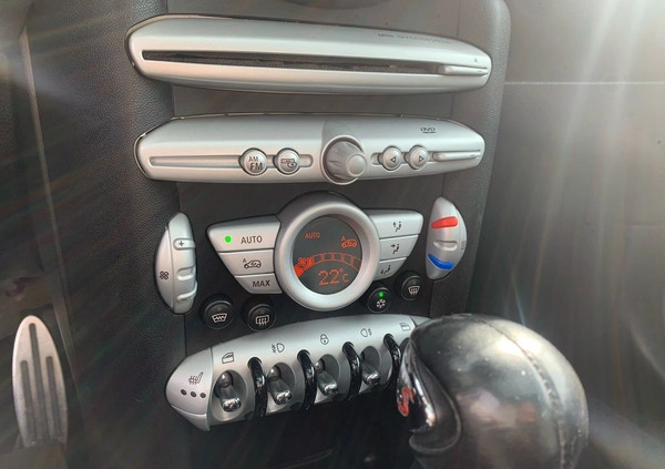 MINI Cooper S cena 15555 przebieg: 173500, rok produkcji 2007 z Warszawa małe 16